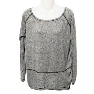 FREE PEOPLE We the Free Space Dye Slub Oversized Lightweight Top S